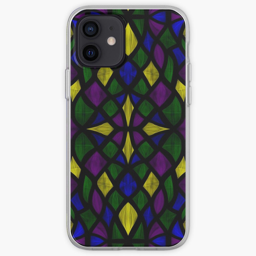 Stained Glass Scales iPhone Case & Cover
