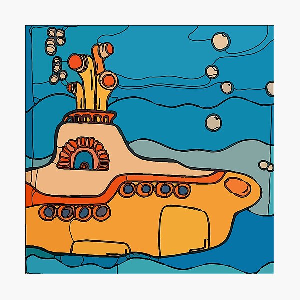 My Yellow Submarine Photographic Print