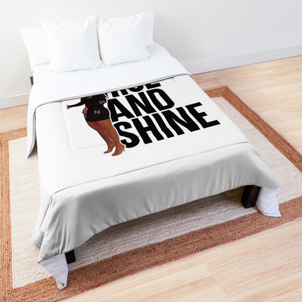 Kylie Jenner Rise And Shine Comforter By Artsylab Redbubble