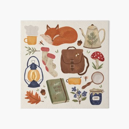 Woodland Wanderings Art Board Print