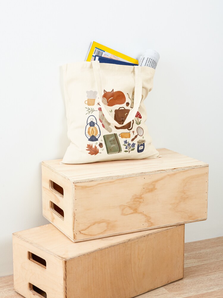 Thumbnail 4 of 5, Tote Bag, Woodland Wanderings designed and sold by ohjessmarie.