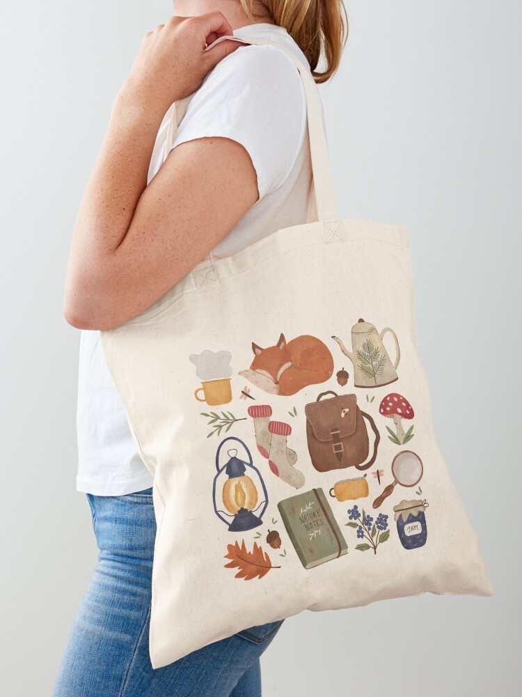 Tote Bag, Woodland Wanderings designed and sold by ohjessmarie