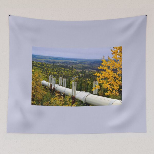 Item preview, Alaska pipeline view designed and sold by raymona pooler.