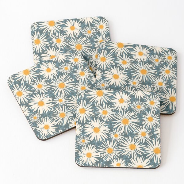 Item preview, Giant Daisies Floral Pattern designed and sold by rocketandindigo.