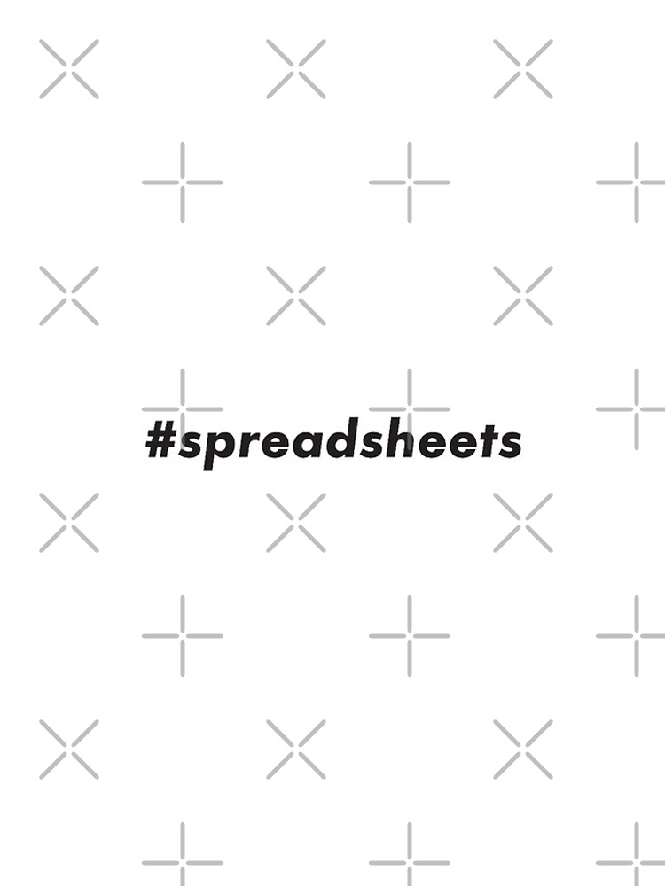 Thumbnail 4 of 4, iPhone Case, #spreadsheets designed and sold by teesaurus.