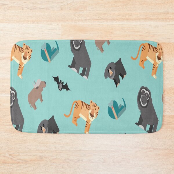 Item preview, ASIAN JUNGLE ANIMALS PATTERN designed and sold by KandM.