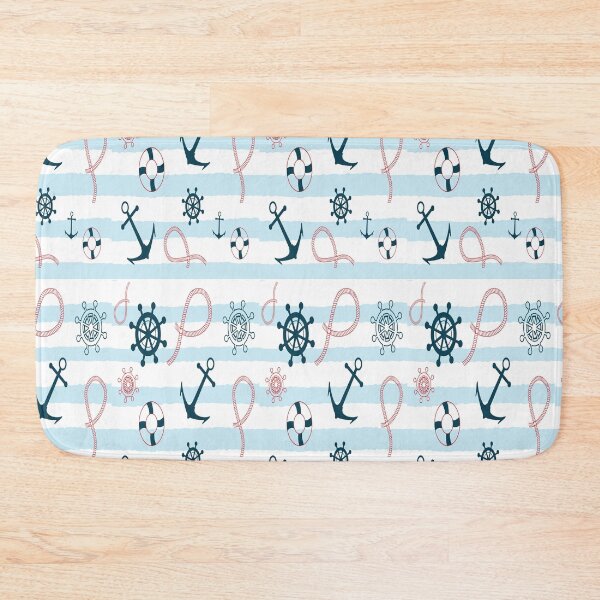 Item preview, SEAMLESS NAUTICAL PATTERN designed and sold by KandM.
