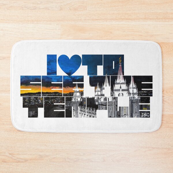 Item preview, I love to see the temple Salt Lake at dusk designed and sold by DSC Arts.