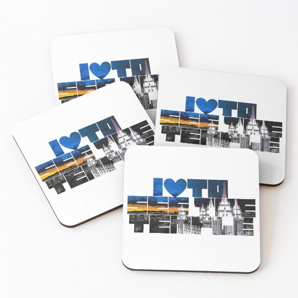Item preview, I love to see the temple Salt Lake at dusk designed and sold by DSC Arts.