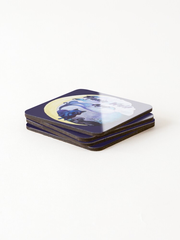 Thumbnail 4 of 5, Coasters (Set of 4), Rising, Rising designed and sold by LetMeBeBlunt.