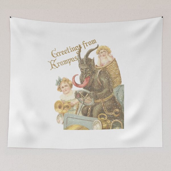 Item preview, Greetings from Krampus Victorian Christmas Demon designed and sold by nerdchild.