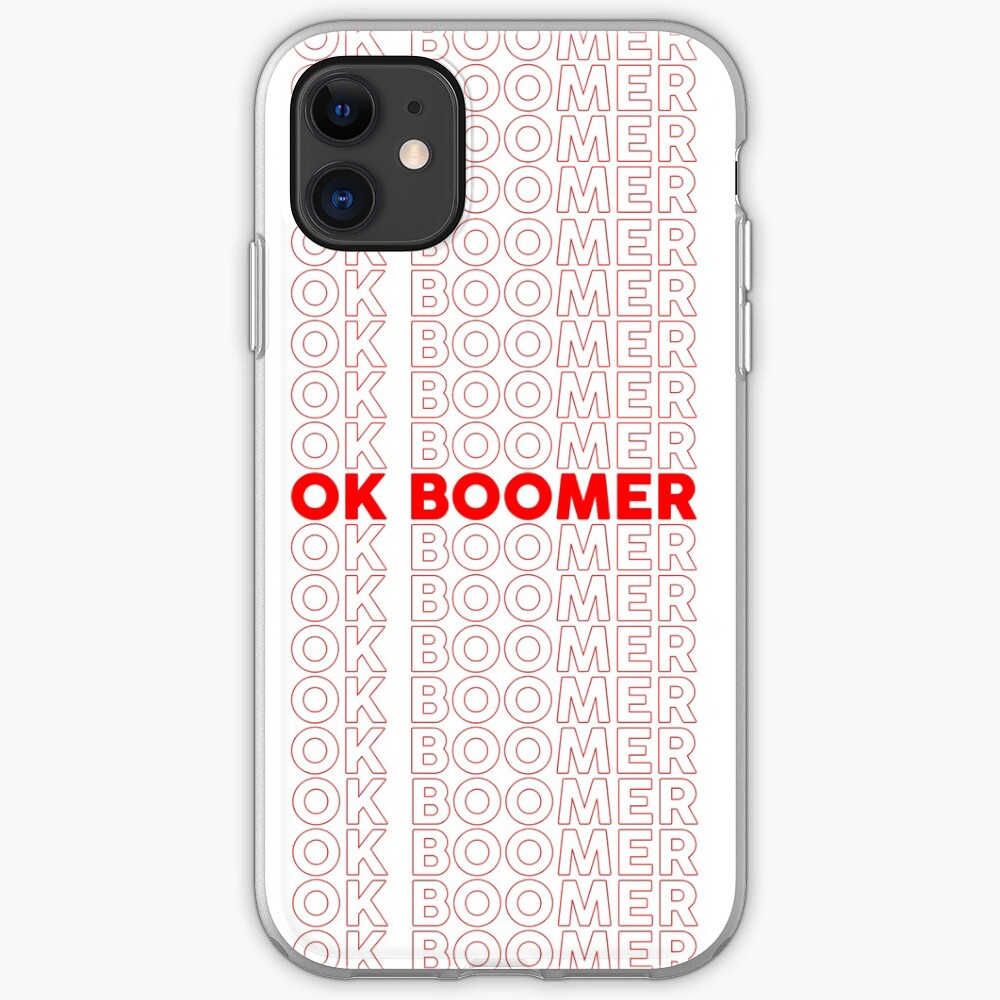 Ok Boomer Repeated iPhone Case & Cover