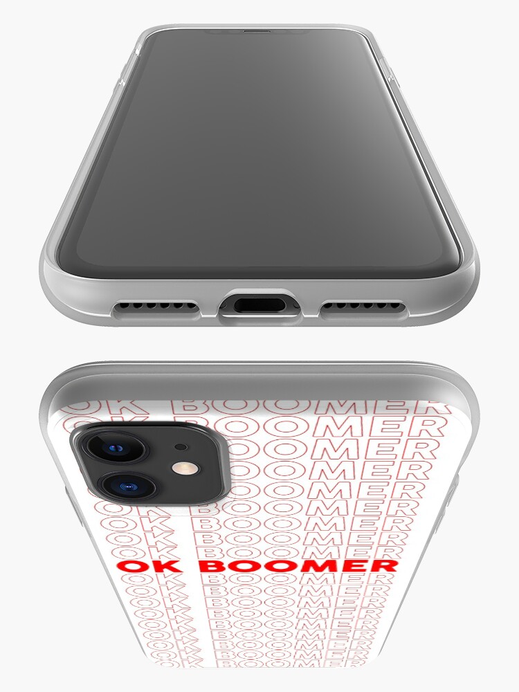 Alternate view of Ok Boomer Repeated iPhone Case & Cover