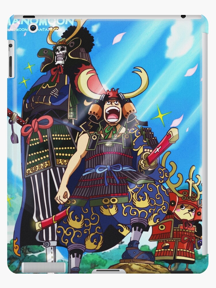 One Piece Chapter 959 Samurai Armor Luffy Ipad Case Skin By Amanomoon Redbubble