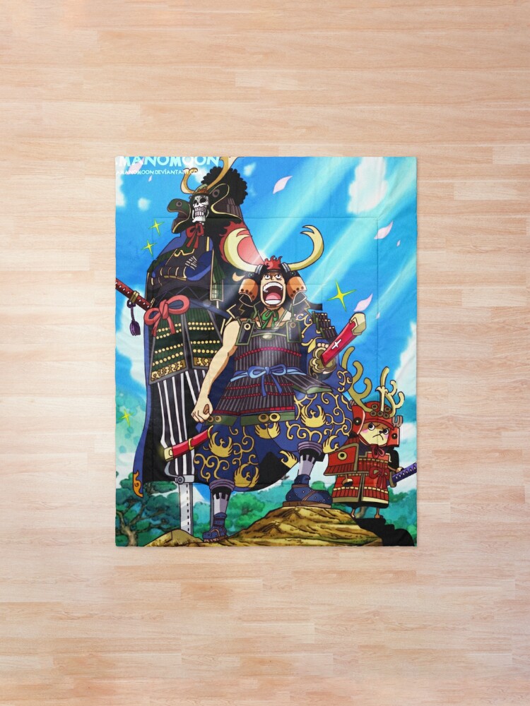 One Piece Chapter 959 Samurai Armor Luffy Comforter By Amanomoon Redbubble