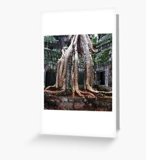 Temple Roots Greeting Card