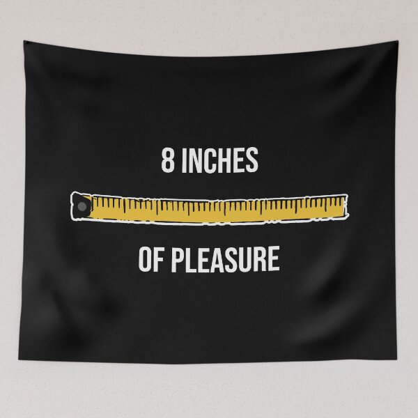 Item preview, 8 Inches of Pleasure Funny Big Size Ruler Tape Measure Measurement  designed and sold by Portowl.