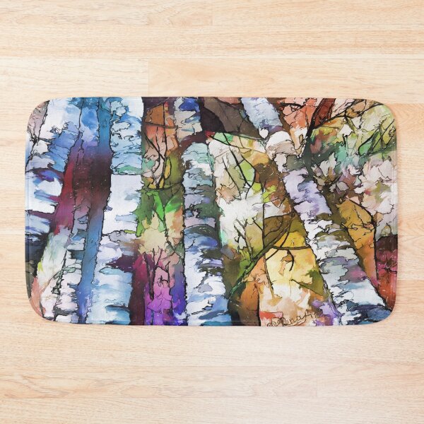 Item preview, White Aspen an Birch Trees  designed and sold by Rocky Mountain Artistry.