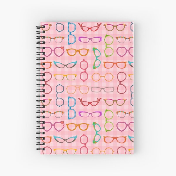 Item preview, Eyeglasses Retro Modern Hipster with Pink Gingham designed and sold by emkayhess.