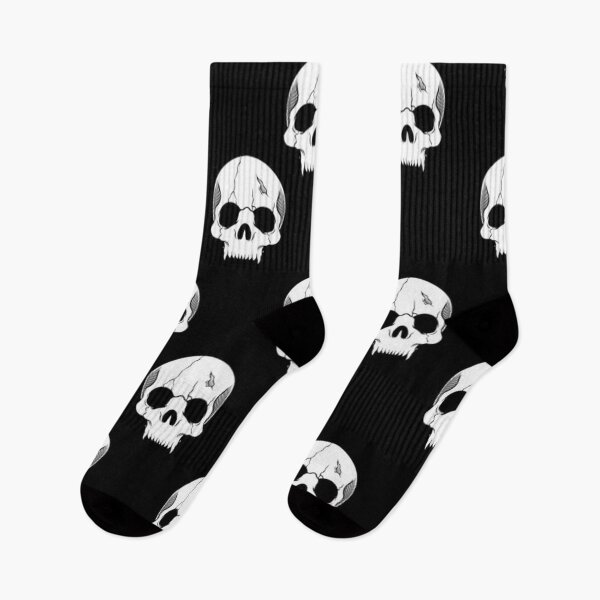 Item preview, White Skeletons on Black Background designed and sold by pugmom4.
