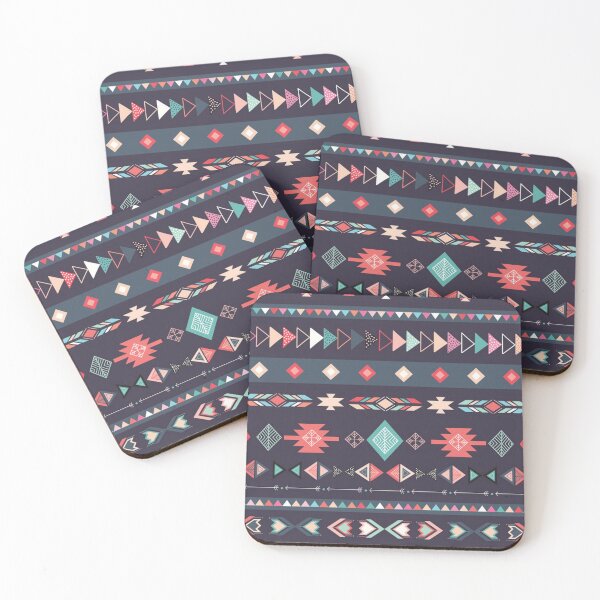 Item preview, CUTE COLORFUL TRIBAL PATTERN  designed and sold by pugmom4.
