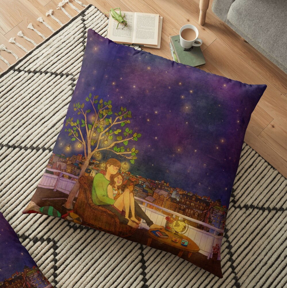 Stargazing Floor Pillow