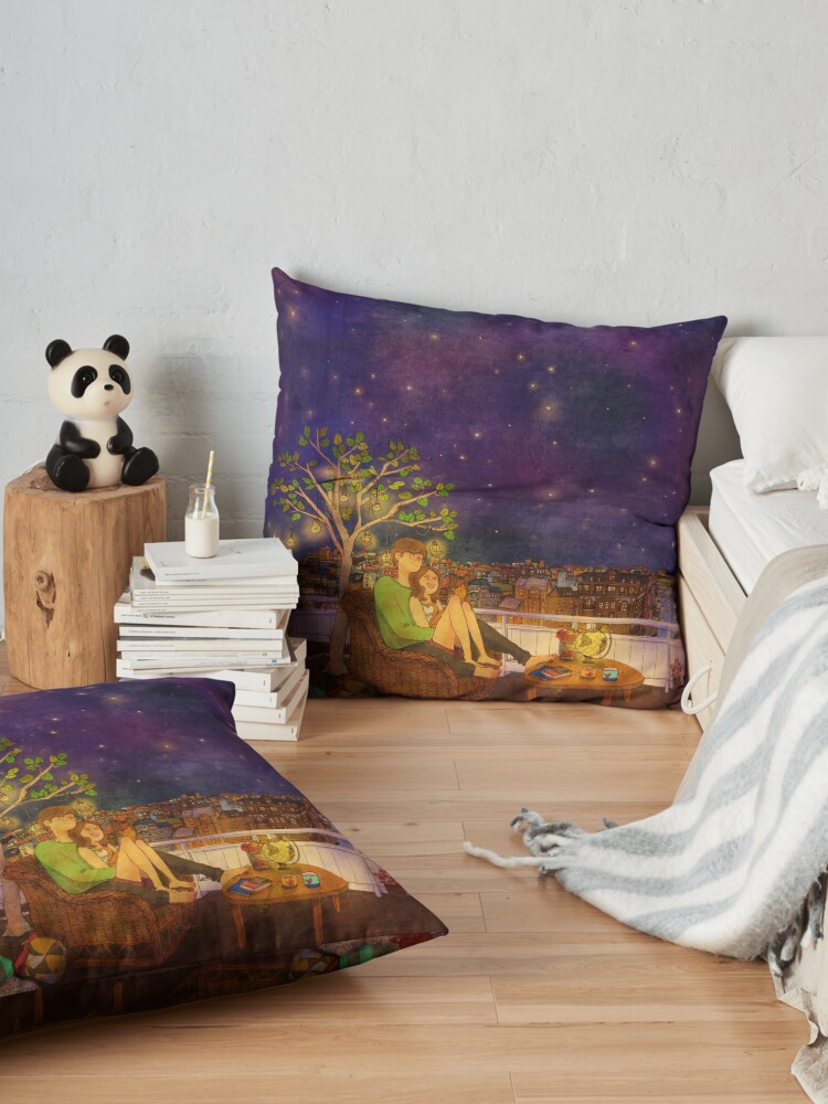 Alternate view of Stargazing Floor Pillow
