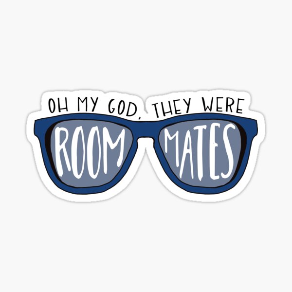 roommates stickers