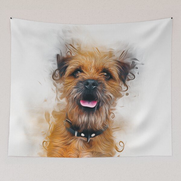 Item preview, Border Terrier designed and sold by MitchellAK.