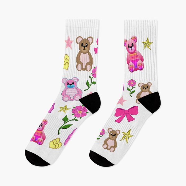 Item preview, Cute pattern illustration of different pink bears designed and sold by With My Hands By K.