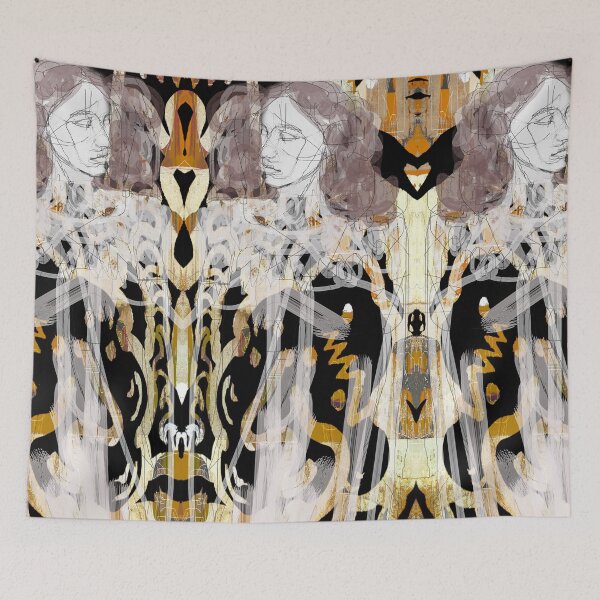 Item preview, The girl in black robe  designed and sold by artbyjosesarang.