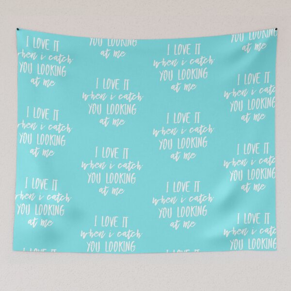 Item preview, I love it when I catch you looking at me ;) blue designed and sold by RosalieReeves.