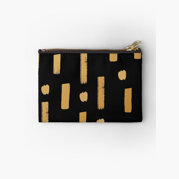 Item preview, Golden lines and dots black background designed and sold by Jenmag.