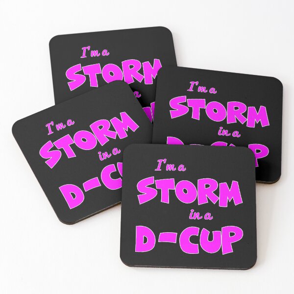 Item preview, I'm A Storm In A D-Cup designed and sold by Slap-Cat.