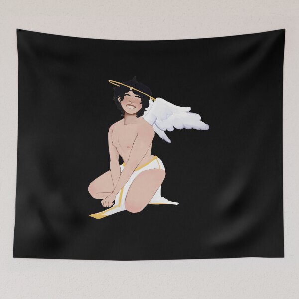 Item preview,  Pinup Angel boy 2 designed and sold by Bloodypupil.