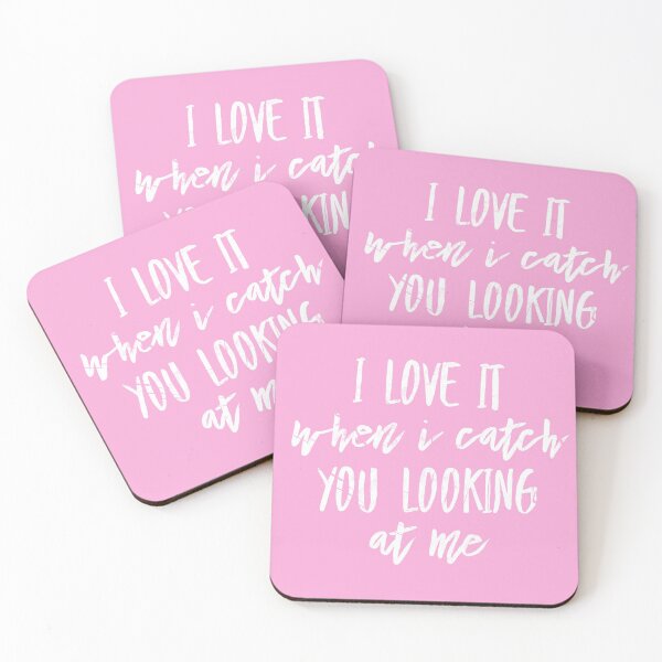 Item preview, I love it when I catch you looking at me ;) pink designed and sold by RosalieReeves.