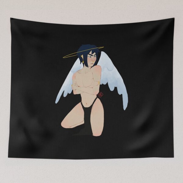 Item preview,  Pinup Angel boy 4 designed and sold by Bloodypupil.