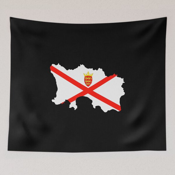 Item preview, Map and Flag of Jersey designed and sold by IBMClothing.