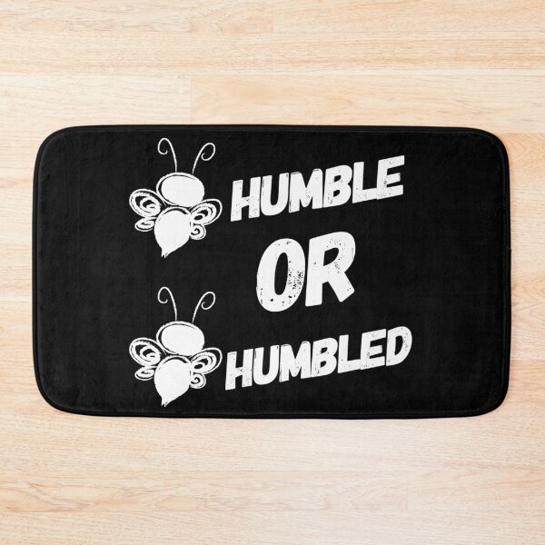 Item preview, Motivational Inspirational and Positive quote - bee Humble or bee humbled typography text art by Word Fandom - wordfandom designed and sold by Kerry Pritchard.