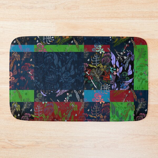 Item preview, Australian Native Flowers - patchwork designed and sold by philippahays.