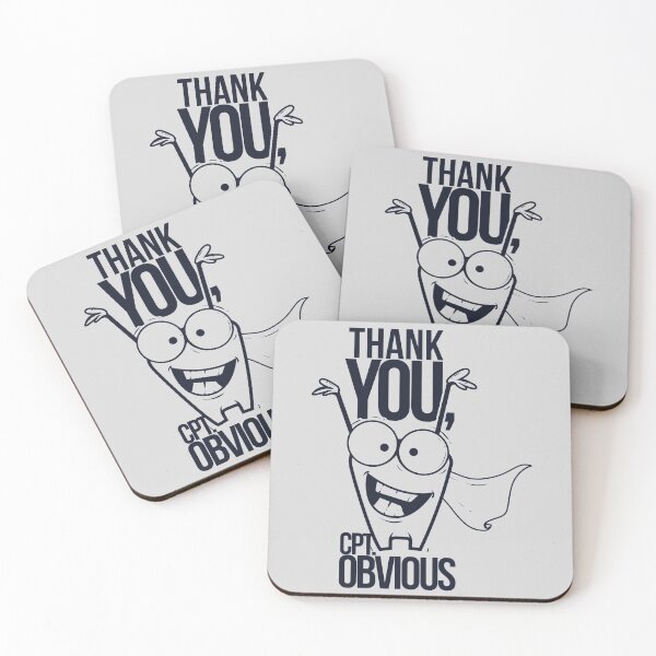 Item preview, Thank You Captain Obvious designed and sold by aventi24.