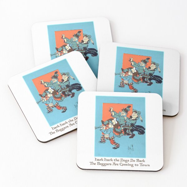 Item preview, HARK, HARK, THE DOGS DO BARK, The Beggars Are Coming To Town (with Text) designed and sold by johndhalsted.