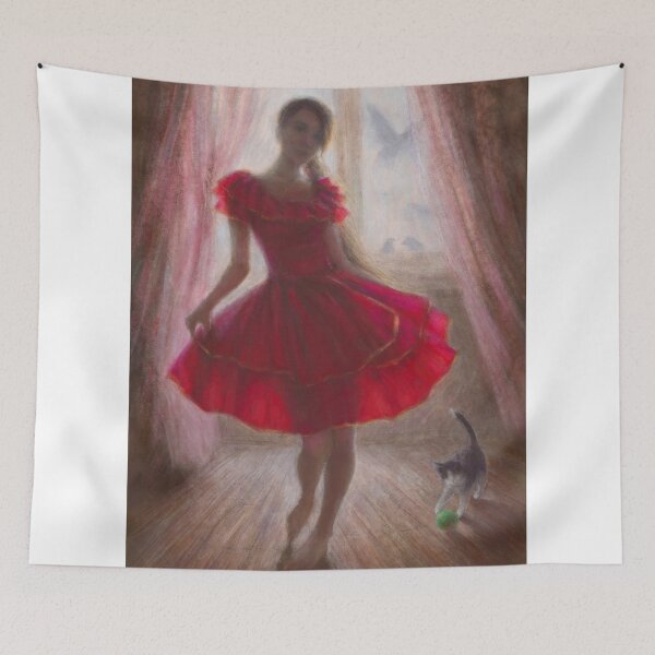 Item preview, Girl in the Red Dress designed and sold by EosOfDawn.