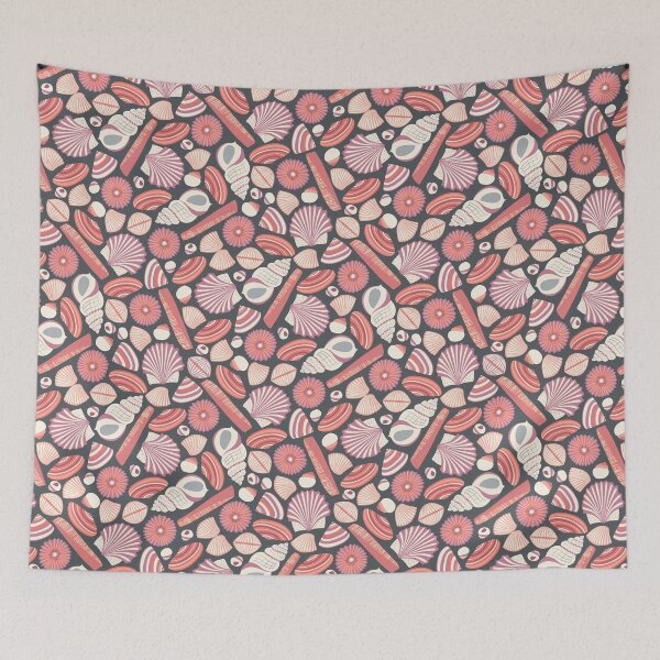 Item preview, British Seashells Pattern designed and sold by rocketandindigo.