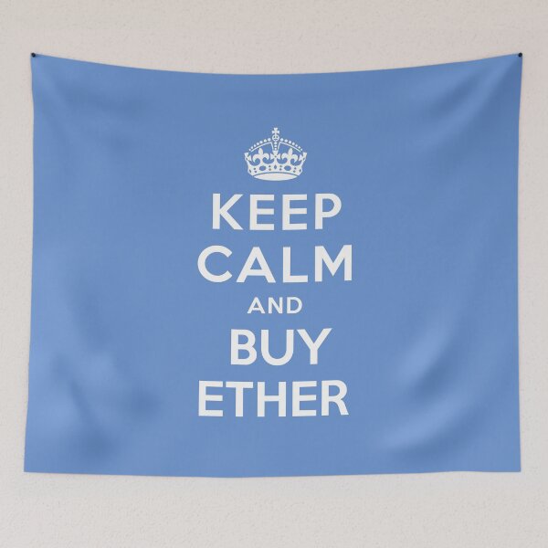 Item preview, Keep Calm and Buy Ether designed and sold by TheLastStand.