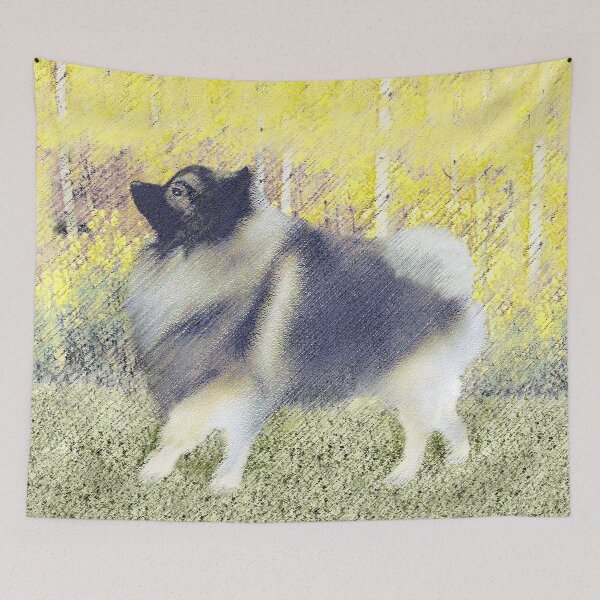 Item preview, Keeshond in Aspen designed and sold by alpendesigns.