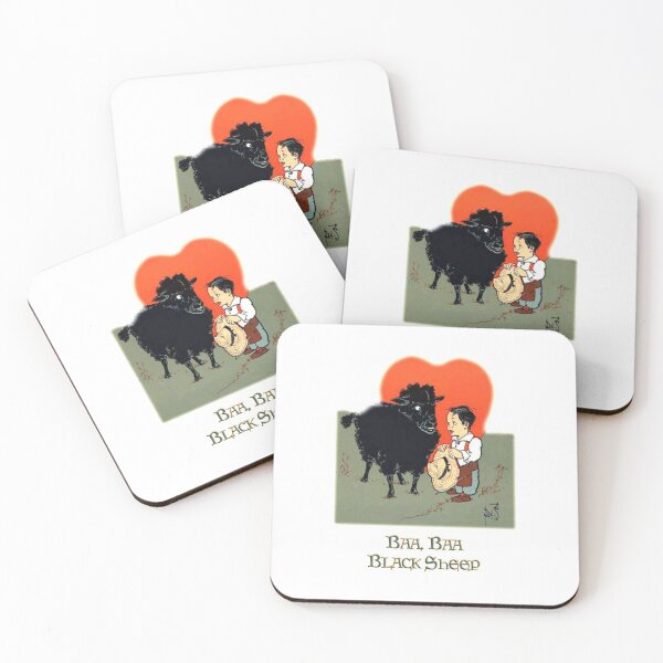 Item preview, BAA, BAA, BLACK SHEEP (Clean Background) designed and sold by johndhalsted.