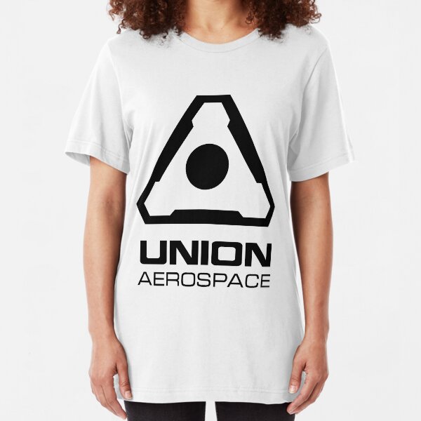 Union Aerospace - Black insignia Slim Fit T-Shirt