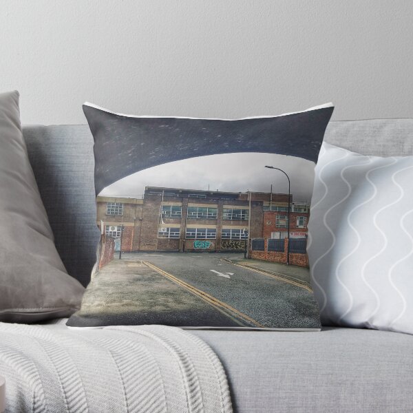 Side street Throw Pillow