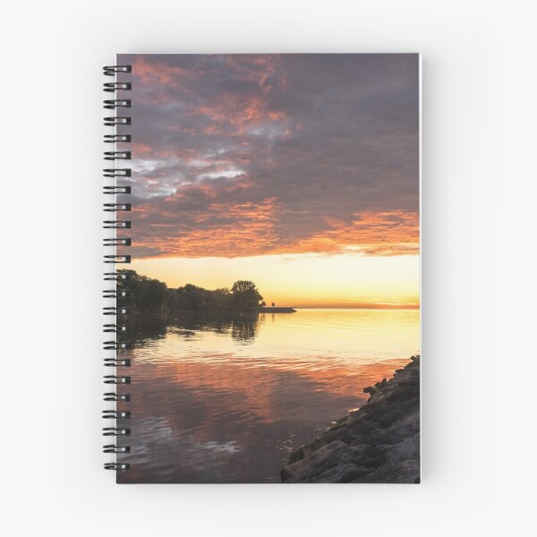 Item preview, Anticipation - Waiting for Sunrise on a Rocky Lake Ontario Promontory designed and sold by Georgia Mizuleva.